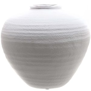 Regola Vaas Mat Wit – Minimalistisch Keramiek