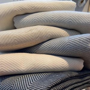 Handgeweven Deken 'Ayvalik' | Authentiek Plaid van Gerecycled Katoen