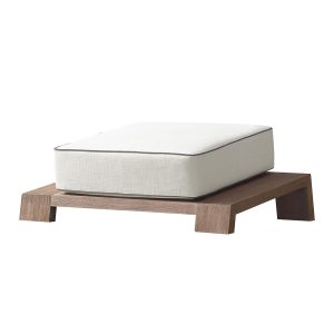 Poef Buiten Denton – Teak & Modern Design