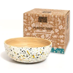 Witte Bamboe Schaal (28cm)