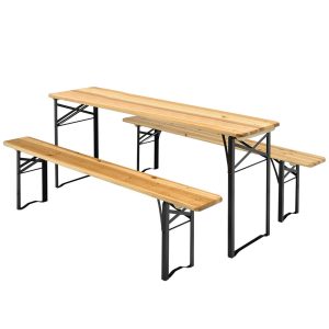 Biertafel set / picknicktafel bierbank - 3 delig - 170cm